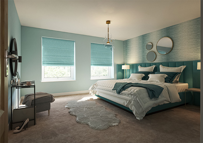 Sinclair, Undertow - Motorised Roman Blind - Image 6